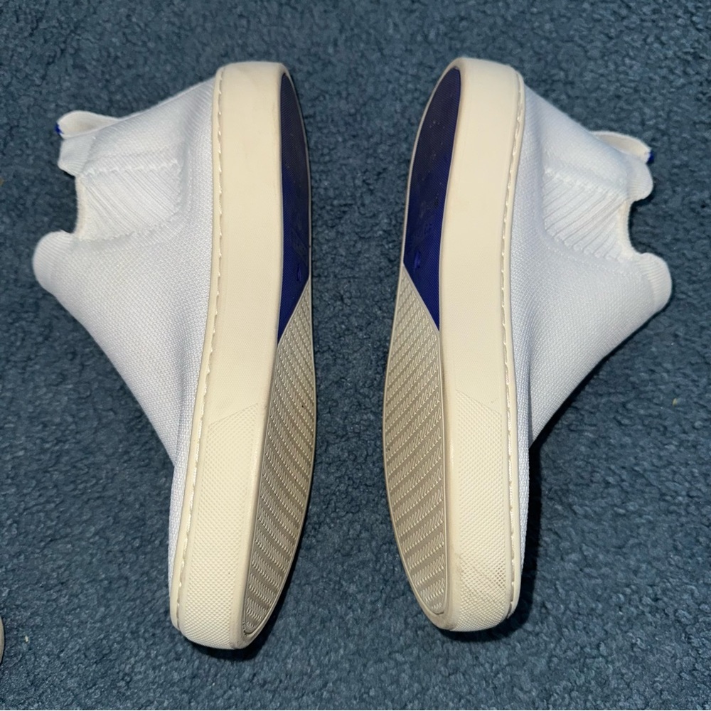 Rothy’s White Slip-On Sneakers High Top 6.5 - Picture 5 of 7